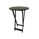 Conjunto Bistró Plegable con Banquetas Acolchonadas – Rojo